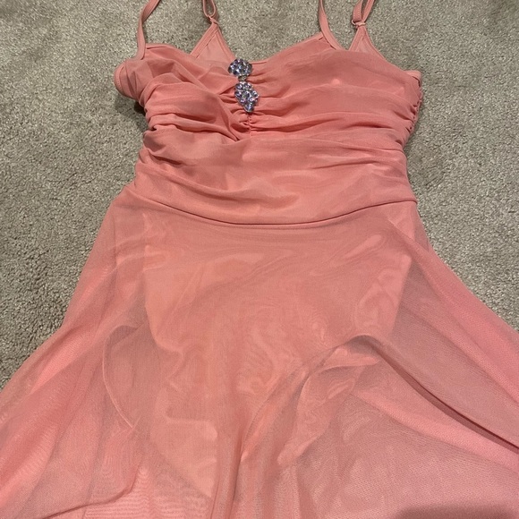 BALERA JEWELED PINCH-FRONT DRESS D13076 size LC (size 14) - Picture 2 of 2